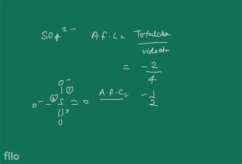 Average Formal Charge \& Bond Order:SO42− ,PO4 3−,SO3 2−,NO2 −,CO3 2−,Cl..