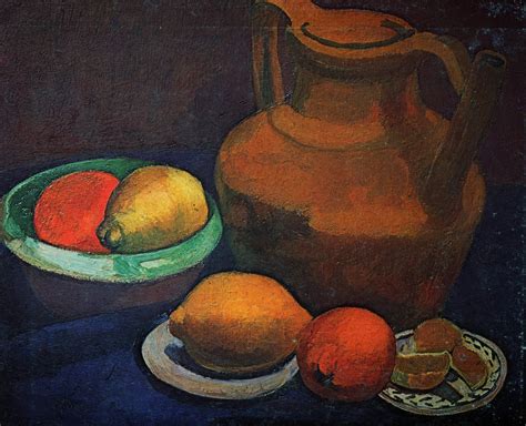 Still Life With Jug Paula Modersohn Becker