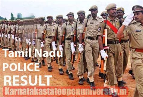 Tamil Nadu Police Result Tnusrb Tn Gov In Tn Constable Merit List