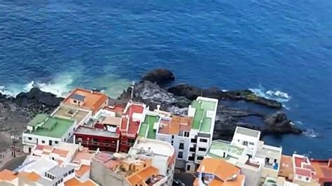 Vista A Rea Del Vertido De Aguas Fecales En Puerto Santiago En El