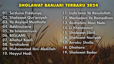 FULL ALBUM SHOLAWAT BANJARI MQ TERBARU 2024 SA DUNA FIDDUNYA