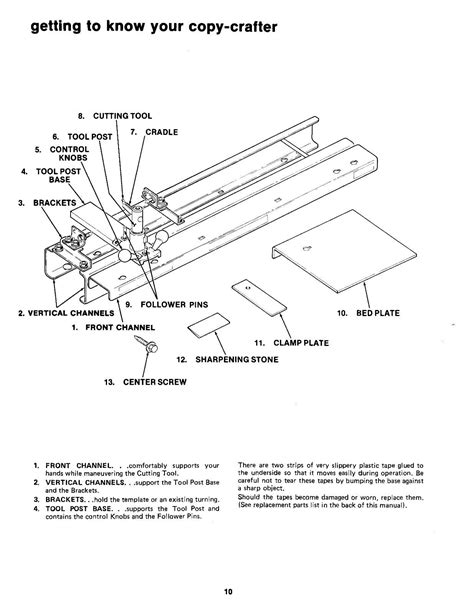 Sears Craftsman Copy Crafter 113 249070 Op Parts List Manual 1129 EBay