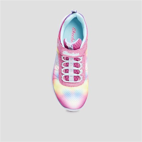 Baskets Running Scratchs Sketchers Multicolore Fille La Halle