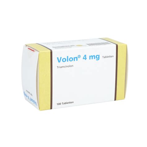 Volon 4 Mg Tabletten 100 Stk Günstig Bei