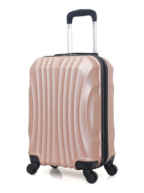 Hero Valise Cabine Abs Moscou E Cm Roues Rose Kiabi