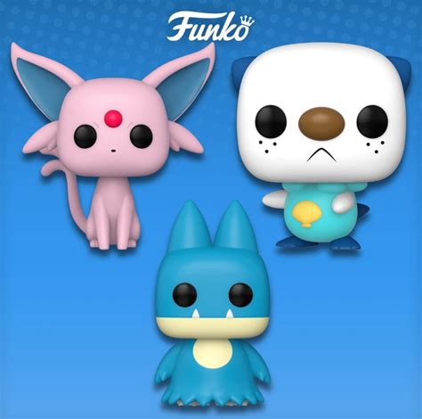 Funko Pop Games Pokémon 3 pack Espeon Oshawott Munchlax Walmart