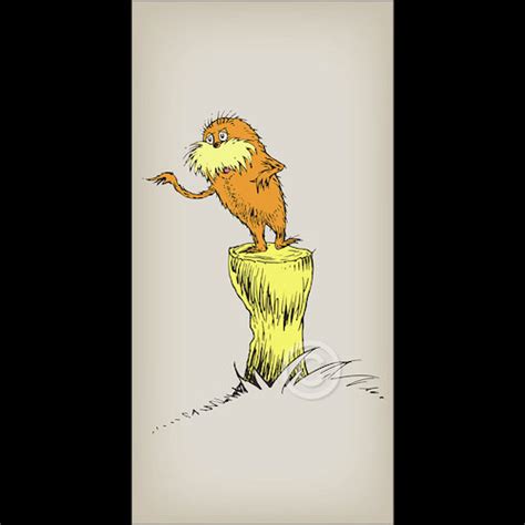 Lorax 50th Anniversary Print Atkinson Fine Art