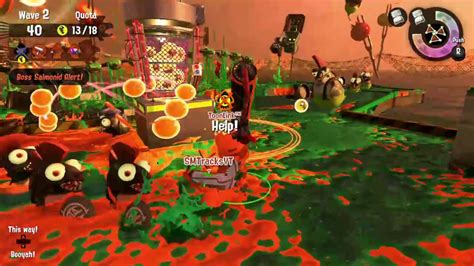 Splatoon 2 Salmon Run Maws Compilation 13 Youtube