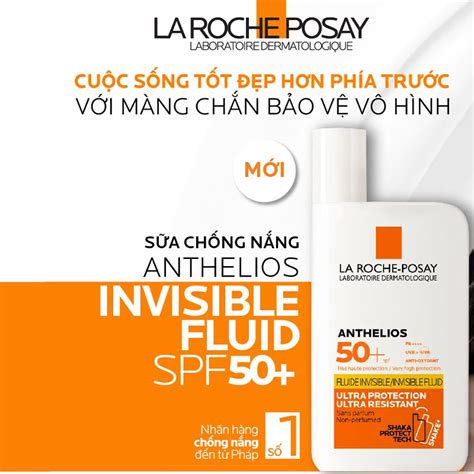 Kem Chống Nắng La Roche Posay Không Nhờn Rít Spf 50 50ml Anthelios