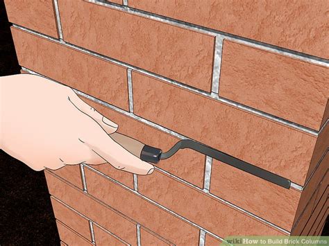 How To Build Brick Columns With Pictures Wikihow