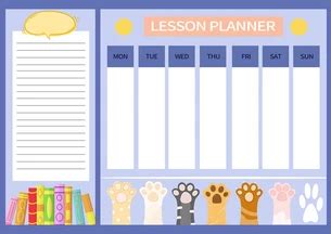 School Teaching Plan Template | PSD Free Download - Pikbest