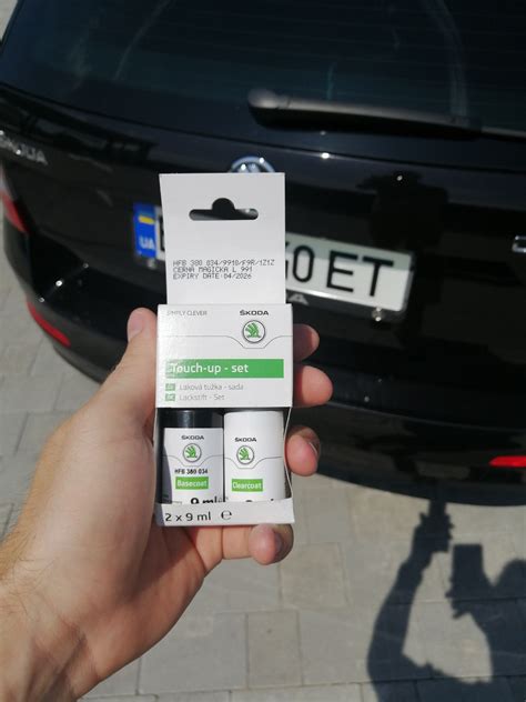 Заводской ремкомплект от сколов — Skoda Octavia A7 Mk3, 1,6 л, 2016 ...