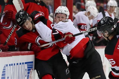 Hischier’s Overtime Goal Lifts Devils Past Senators 4 3 The Globe And Mail