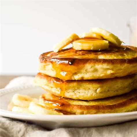 Gluten-Free & Dairy-Free Fluffy Banana Pancakes - Simple Everyday Recipes