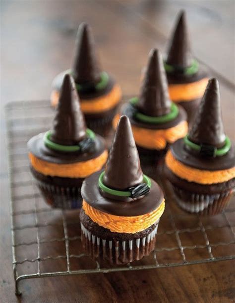 Cupcakes Halloween Chapeau De Sorci Re Ces Cupcakes Dhalloween Vont