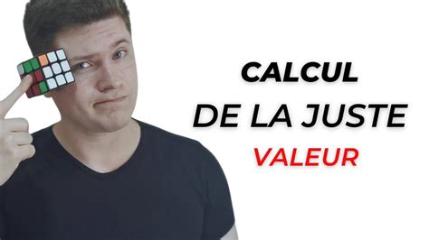 La formule pour calculer la juste valeur des sociétés à dividendes