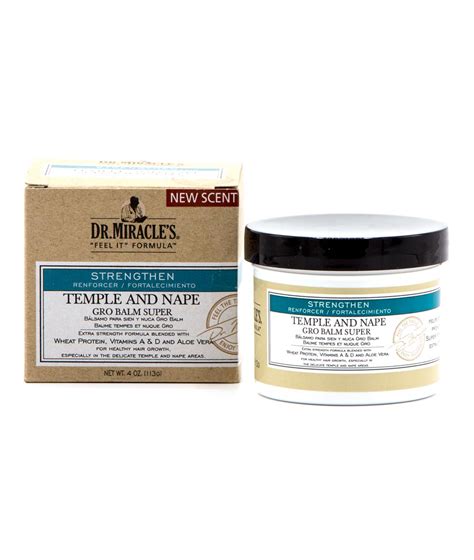 Dr Miracles Strengthen Temple And Nape Gro Balm 4 Oz Cloré Beauty