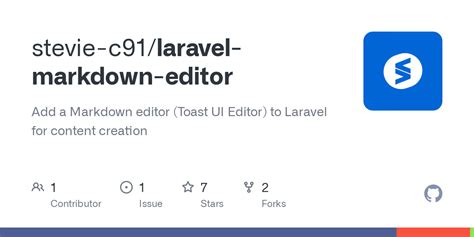 GitHub Stevie C91 Laravel Markdown Editor Add A Markdown Editor