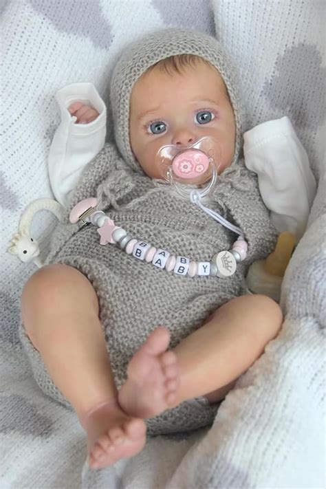 RXDOLL Lifelike Reborn Baby Dolls 19 Inch Realistic Newborn Baby Dolls