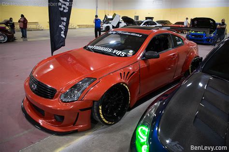 Orange Widebody Infiniti G35 Coupe BenLevy