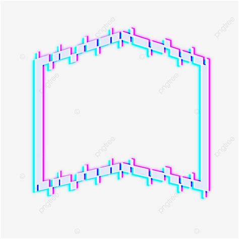 Distortion Effect Vector Hd Images Glitch Frame Distorted Old Effect