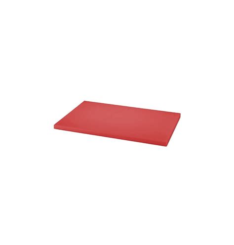 Tabla De Corte 600 X 400 X 20 Mm Roja Pujadas