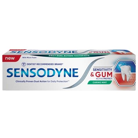 Pasta De Dinti Sensitivity Gum Caring Mint 75 Ml Sensod Farmacia