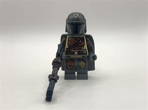 Lego The Mandalorian Minifigure Din Djarin Star Wars Brown Durasteel