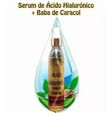 Serum Cido Hialur Nico Baba De Caracol Hiper Hidrataci N Cuotas