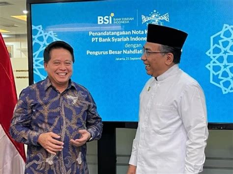 PBNU Dan BSI Teken Kerja Sama Kembangkan Kapasitas Ekonomi Masyarakat