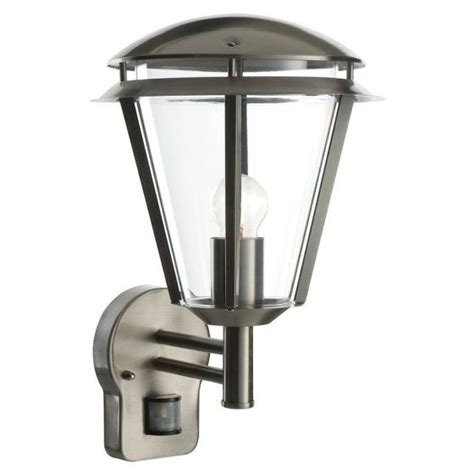 Inova Outdoor Carriage Lamp Wall Light With Pir Motion Sensor Es E27 60w Ip44 Saxby Balcan