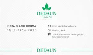 9 Contoh Kartu Nama Bisnis Dengan Desain Yang Keren SerbaBisnis