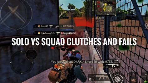 Solo Vs Squad Clutches And Fails One Plus 8 Livik Gameplay Pubg