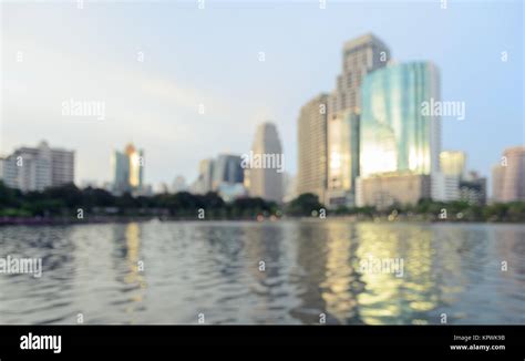 Blurred city skyline background Stock Photo - Alamy