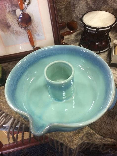 Shallow Ceramic Bowl With Pour Spout Whatisthisthing