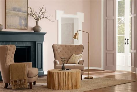 Color Of The Month April 2023 Malted Milk Tinted Pink Paint Colors