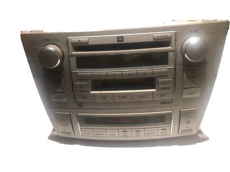 Oem Toyota Solara Jbl Rds Radio Cd Disc Changer Mp Player Stereo