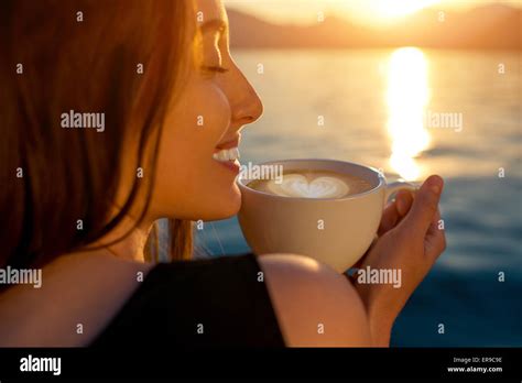 Woman Late Summer Sunrise Hi Res Stock Photography And Images Alamy