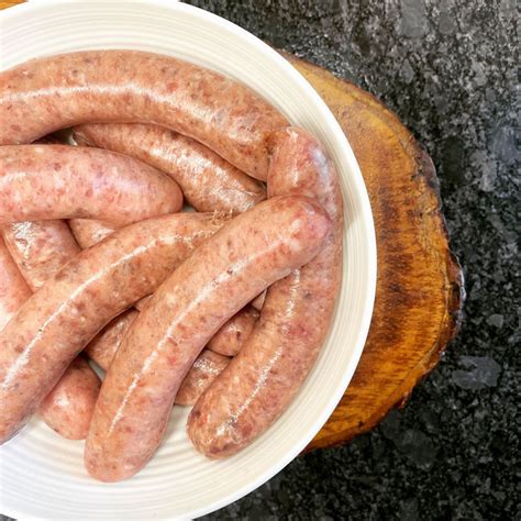 Pork And Black Pudding Sausages De Giorgio Butchers