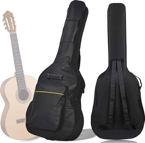 Bolsa Funda para Guitarra Acústica Faswin 41 pulgadas con 6 Bolsillos