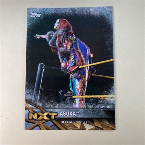 2017 Topps WWE Women S Division NXT Matches And Moments NXT 25 Asuka