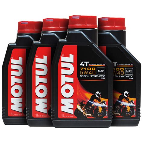 【机油】 4件套 摩特motul7100 4t 酯类全合成4冲程摩托车机油润滑油5w 40 Sn级 1l【价格 图片 品牌 报价】 苏宁