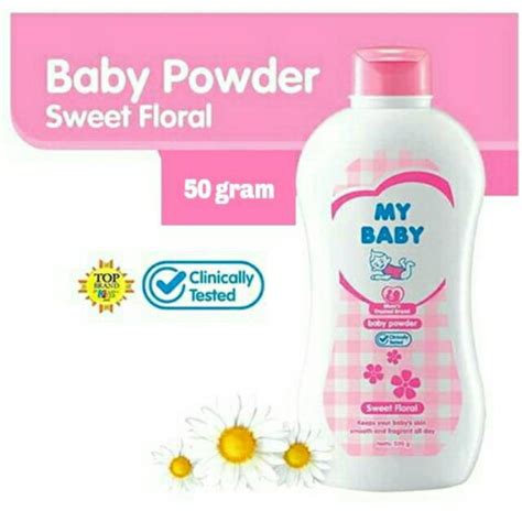 Jual My Baby Powder Sweet Floral Gr Bedak Bayi Shopee Indonesia