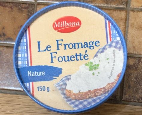 Le Fromage Fouetté nature Milbona 150 g