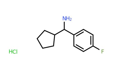 Cas Cyclopentyl Fluorophenyl Methanamine Hydrochloride