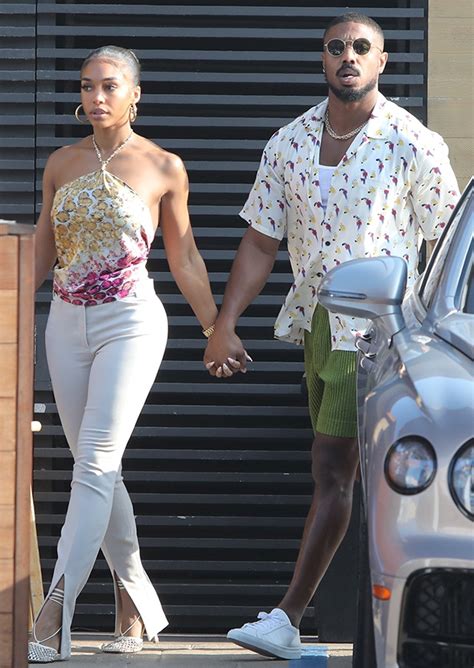 Michael B. Jordan and Lori Harvey Hold Hands On Lunch Date: Photo ...