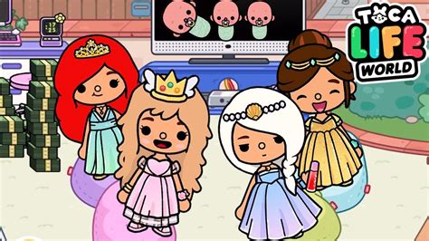 Wannabe Princesses Toca Boca Toca Life World Youtube