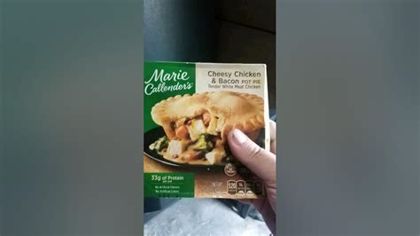 Marie Callender S Cheesy Chicken And Bacon Pot Pie [] A Kilr Taste Test Youtube