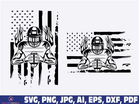 Football Flag Svg Png Football American Usa Flag Svg Png Bundle