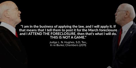 Judge Edith Jones Avers Judge Lynn Hughes Did Not Ridicule The